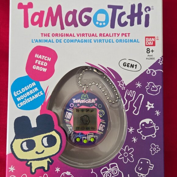 BRAND NEW, 2022, TAMAGOTCHI NEON LIGHTS EDITION, VIRTUAL PET, STILL IN THE BOX!! - Picture 2 of 3